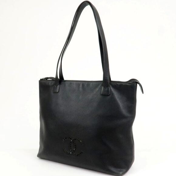 💎✨AUTHENTIC✨💎CHANEL Shoulder Bag Black - Picture 3 of 15